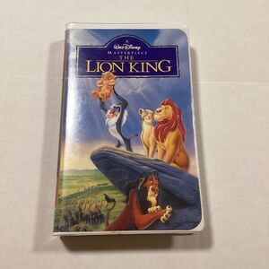 The Lion King VHS Disney Masterpiece 1995 Clamshell Movie Video Case Used Tested